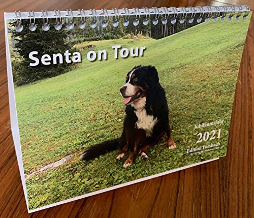 Senta on Tour 2021: Tischkalender DIN A5