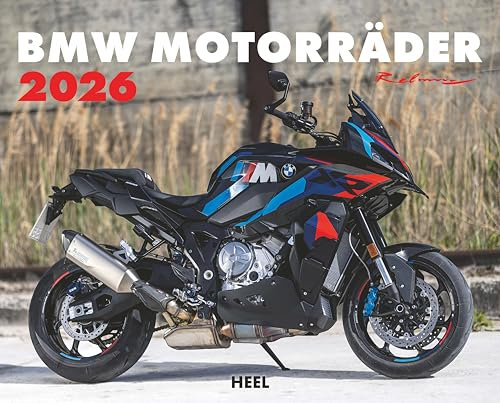 BMW Motorräder Kalender 2026: 12 ausgesuchte Modelle in einmaligen Bildern XXL-Premium-Kalender