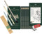 Faber-Castell 119065 Castell 9000 Bleistift 8B - 2H, 12er Pack (12 Stück) Basissortiment 8b - 2h, Graphit-Kunst-Set