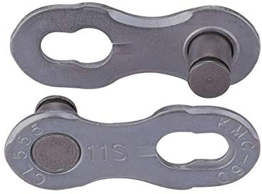 KMC Unisex – Erwachsene 11R EPT Fahrradkette, schwarz, 1size