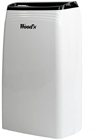 Wood's MDK26 Air Dehumidifier 25L with Drainage Hose for Rooms up to 80 sq m - Powerful Home Dehumidifier for Bedrooms, Living Rooms and Laundry - Moisture Removal for Damp, Mould & Condensation
