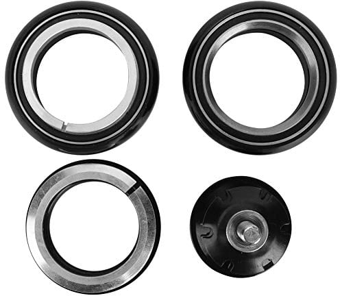 VBESTLIFE Bicycle Bearings, Aluminium Alloy Bike Tube Fork Headset Bicycle Sealed Headset 34MM Headset Steering Stem Bearings Accessory for Mountain Road Bicycle