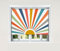 Lister Cartwright Blackout Roller Blinds Windows Child Safety Fitting Included Beautiful Design, Painted Sun 210 x 140 cm