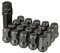 ACROPIX 1 Set M12 x 1.25 Car Lug Hex Wheel Nut with Socket Key Titanium Tone