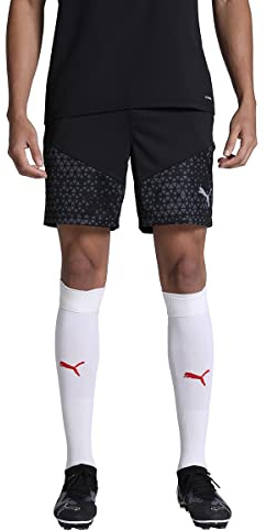 PUMA Herren Teamcup Trainingsshorts Strick Shorts, Puma Schwarz, M EU