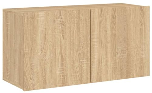 vidaXL Mueble para TV de Pared Roble Sonoma 80x30x41 cm