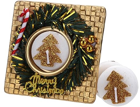 Ciieeo 2 Kisten Weihnachtskerzen-Geschenkbox Weihnachtskerzen aus Zinn Duftkerzendekor christbaum kerzen tannenbaum kerzen Weihnachtssto Weihnachtsdekorationen dekorative Duftkerze reisen