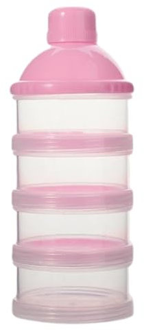 4 Schichten Milchpulverbox Baby Formel Spender abnehmbarer Baby -Snack Box Behälter, 4 Schichten Milchpulverbox
