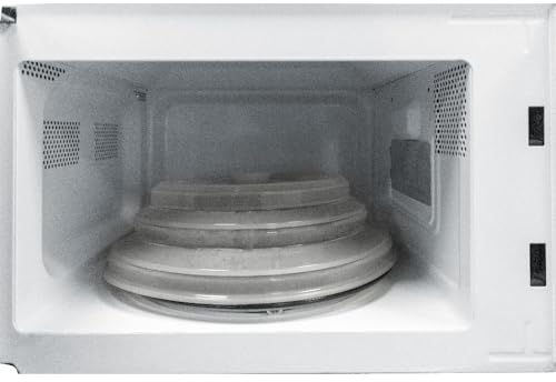 NERTHUS FIH 1305 Coperchio per Microonde in Silicone Trasparente: Pieghevole, Elegante e Funzionale