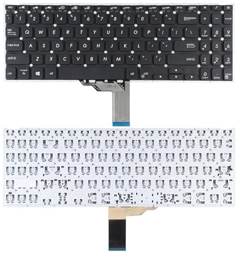 Tastiera di Sostituzione del Laptop per for ASUS VivoBook X512 X512D X512DA X512F X512FA X512U US Versione Tastiera