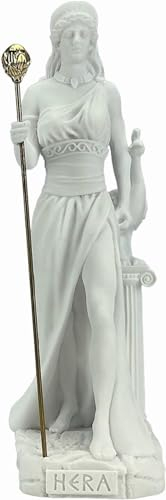 Hera Juno Griechische Römische Göttin Königin der Götter Statue Skulptur Figur 22,5 cm
