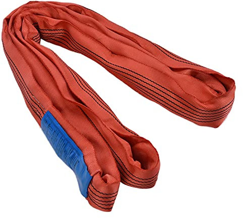 Lifting Straps for Movers, Lifting Straps for Hoist Lifting and Moving Straps Climbing Sling Lifting Sling with 75mm Wide Webbing for Lifting Scenarios in Ships,Machinery & Ports