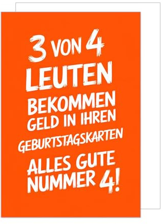 Edition Seidel Premium Geburtstagskarte mit Umschlag. Glückwunschkarte Grußkarte Karte mit lustigem Spruch Geburtstag Happy Birthday Mann Frau (G3620 SW024)