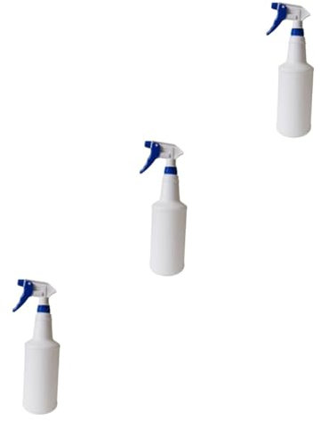 OKUMEYR 3St Sprühflasche Abzug rostfrei Auto saftige Gießflasche Alkohol Anlage make up spray haarspray got2be wasserflasche Blumenbewässerungsflaschen Bewässerungsversorgung Plastik Blue