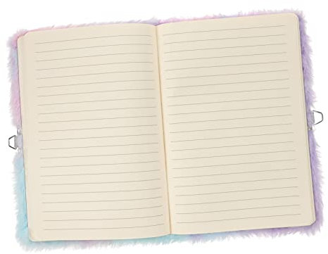 JOINPAYA Schreibwaren Plüsch Dairy Notebook Für Mädchen Abschließbare Tagebuch Cartoon Abdeckung