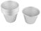 Todikaper Juego de 10 moldes de aluminio para pudín, moldes individuales para hornear pasteles, moldes antiadherentes para panna cotta brownies y postres