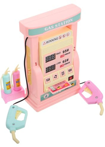 Toddmomy Giocattolo Stazione Servizio Gioco Per Ragazzo Pompa Benzina Simulazione Veicoli Giocattolo Gioco Educativo