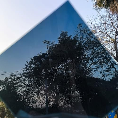 2mm Thick Clear Polycarbonate Roofing Sheet Pergola Plastic Roof Panels for Outdoor Awning UV Protection Rainproof Greenhouses Panels for Glazing Panels Replacement Shed Window Canopy.(Grey,156X500CM/