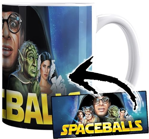Spaceballs Mel Brooks Rick Moranis Tasse Keramikbecher Mug