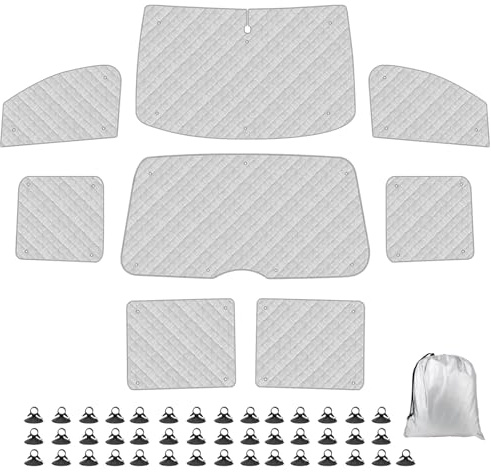 Sonnenschutz Frontscheibe Kompatibel mit VW Caddy Life Tramper 2004-2019