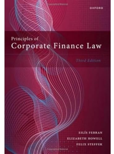 Principles of Corporate Finance Law