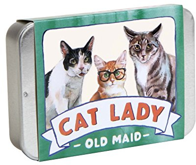 Cat Lady Old Maid (Cat Gifts for Cat Lovers, Cat Themed Card Game)