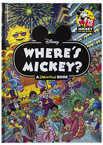 Disney - Where's Mickey - A Look and Find Book - PI Kids