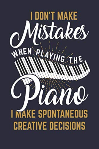 Klavier Notizbuch: Ein perfektes Geschenk für alle Klavier und Piano Spieler