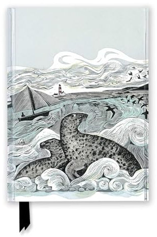 Angela Harding: Seal Song Foiled Journal (Flame Tree Notebooks): Unser hochwertiges, liniertes Blankbook mit festem, künstlerisch geprägtem Einband ... Notizbuch DIN A 5 mit Magnetverschluss)