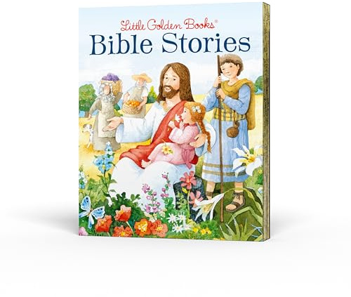 Little Golden Books Bible Stories Boxed Set: The Story of Jesus; Bible Stories of Boys and Girls; The Story of Easter; David and Goliath; Miracles of Jesus