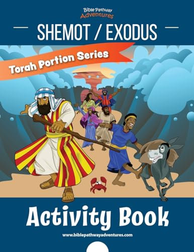 Shemot / Exodus Activity Book: Torah Portions for kids (Torah Portion Activity Books)