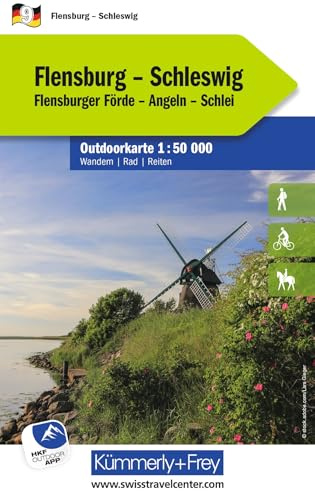 Kümmerly+Frey Outdoorkarte Deutschland 9 Flensburg, Schleswig 1:50.000: Mit Flensburger Förde, Angeln und Schlei. Touren für Wanderer, Biker und mehr! Free Download