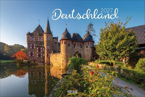 Deutschland 2027: Großer Foto-Wandkalender mit Bildern aus Deutschland. Travel Edition mit Jahres-Wandplaner. PhotoArt Panorama Querformat: 58x39 cm.