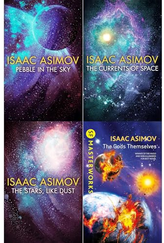 Isaac Asimov Collection: Pebble in the Sky, Gods Themselves & More - A Galactic Empire & Cosmic Visions (4-Book Set)