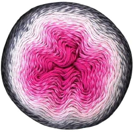Scheepjes 1698-788 Whirl Wollgarn, 1000 Meter Länge, Nacht Zeit Bubbles