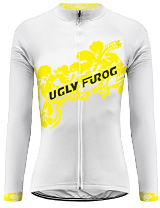 UGLY FROG Radtrikot Frühling Damen Langarm Fahrradtrikot Gemütlich Fahrradbekleidung Haibike