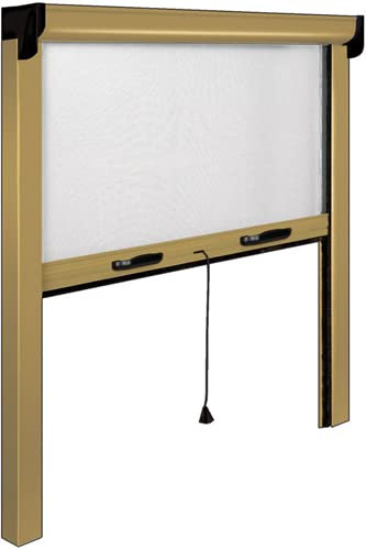 ZANZARIERA KIT BRONZO 120/100X160 RULLO VERTICALE MAURER