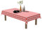 Puricon 6 Stück Einweg Tischdecke aus Kunststoff 137 x 274 cm, Premium Rechteckige Tischabdeckung Gartentischdecke für Gastronomie, Feste, Party, Hochzeiten oder Haushalt -Rotes Plaid