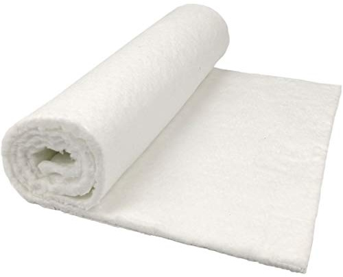 Ceramic Fiber Insulation, 1/4 Thick x 16 x 48, 2400F Fireproof Insulation Blanket, 3003E