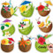 10pcs Large Cruise Door Magnetic Decorations, Carnival Car Cruise Ship Magnetic Car Fridge Door Decors for Summer Vacation Fridge Refrigerator Anniversary Cruise Party Supplies Favors