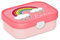 Mepal Personalisierte Brotdose mit Namen - Bento Lunchbox für Kinder - Regenbogen - Geeignet für bis zu 4 Butterbrote - BPA-frei & Spülmaschinenfest - 750 ml - Regenbogen Tropfen
