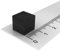 Magnet-Tafel-Folie Farbe: schwarz | 40 Größen | Preis-Leistung Top beschreibbar, abwischbar, magnetisch | Kreide Tafel Magnet Folie (10er Set Würfelmagnete schwarz 10x10x10mm)