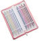 KnitPro Einspitz-Stricknadel-Set – Zing (35 cm) – 2,50–6,00 mm, Bunt
