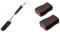 Weber 18%22 Detail Brush & 17688 Reinigungsschwamm, 2 Stück, 25.0 x 6.0 x 9.0 cm