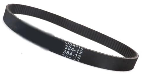 EKEGUY Gummi-Zahnriemen HTD 384-3-M-12, 384 Mm Länge Für Elektroroller Schlaufe Zahnriemen