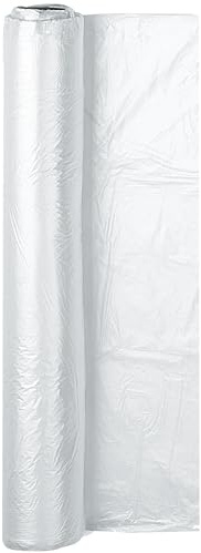 doitBau Abdeckfolie HDPE 30my transparent 2m x 50m Rolle Malerfolie Plastikfolie Abdeckplane Malerarbeiten Staubschutzfolie Leichtplane Allzweckfolie Möbelabdeckung Lackierfolie Malerplane