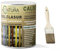 Contura Holzlasur 750ml. Langzeitschutz Lasur + Pinsel Holz Außen Dauerschutzlasur Holzfarbe (Olive/Grün - 10.46)