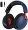 Gaming Headset Wireless, 2,4GHz/Bluetooth/3,5mmKabel Modus Headset mit Mikrofon für PC/PS5/PS4, PS4/PS5 Controller, Swicth, Mobiltelefon, Tablet, Notebook-Computer mit Geräuschunterdrückung (Blau)