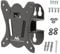 Maclean MC-415 Soporte para TV o Monitor, Soporte de Pared para Pantallas de 13-32, Rotación e Inclinación Ajustable, máx. VESA 100x100, Carga máx. 30kg, Color Negro