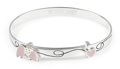 Armreif aus Sterlingsilber, Motiv: Sweet Dreams, Eule, Einheitsgröße, Sterling-Silber